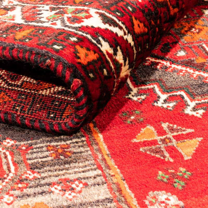 Alfombra persa - Nómada - 163 x 113 cm - rojo