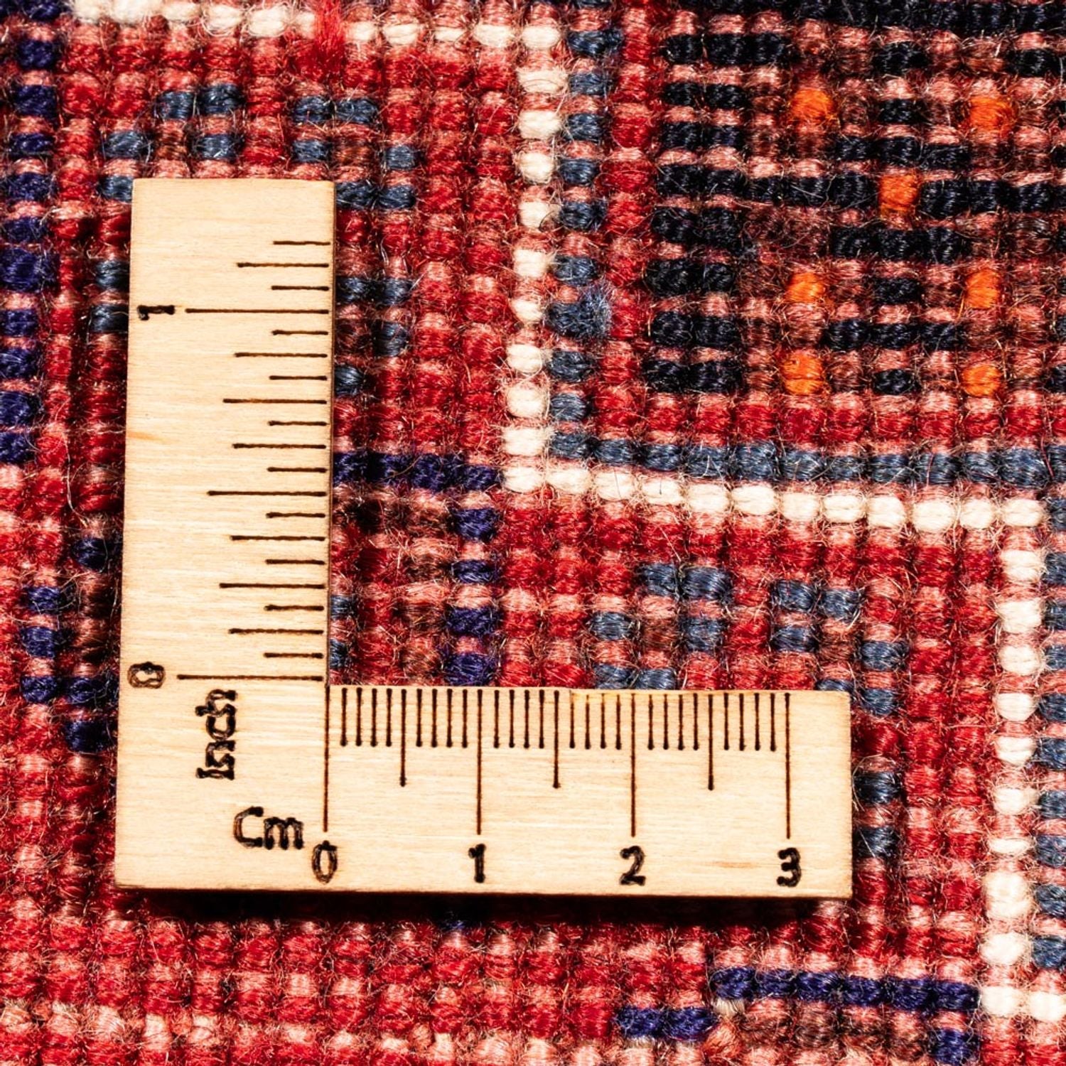 Alfombra Gabbeh - Persa Kashkuli - 158 x 112 cm - rojo