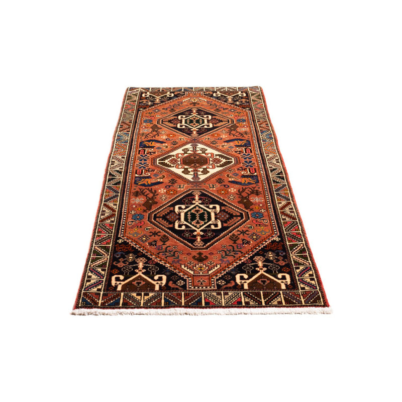 Alfombra de pasillo Alfombra persa - Nómada - 200 x 73 cm - terracota