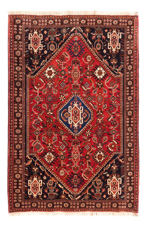Alfombra persa - Nómada - 158 x 110 cm - rojo