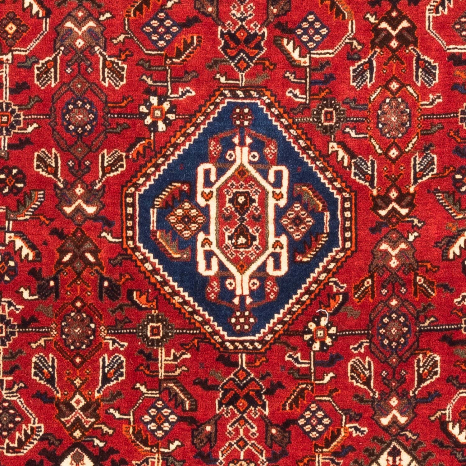 Alfombra persa - Nómada - 158 x 110 cm - rojo