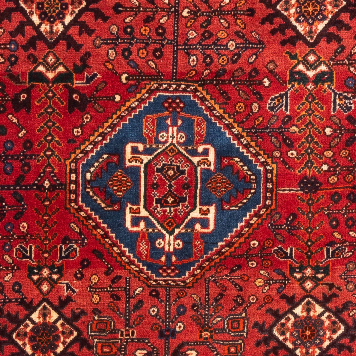 Alfombra persa - Nómada - 157 x 117 cm - rojo
