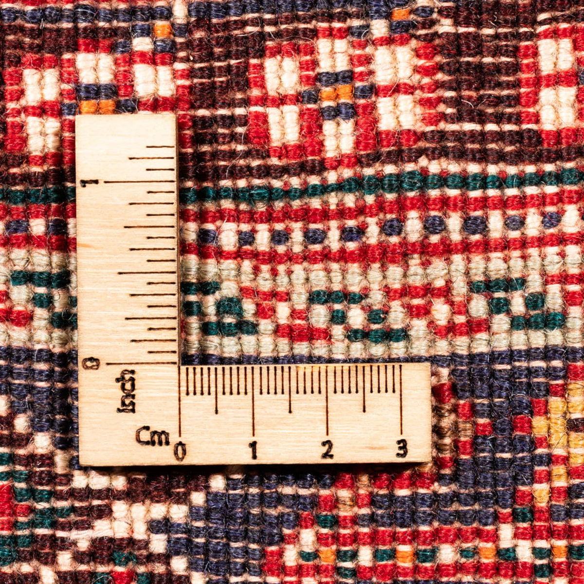 Alfombra persa - Nómada - 157 x 117 cm - rojo