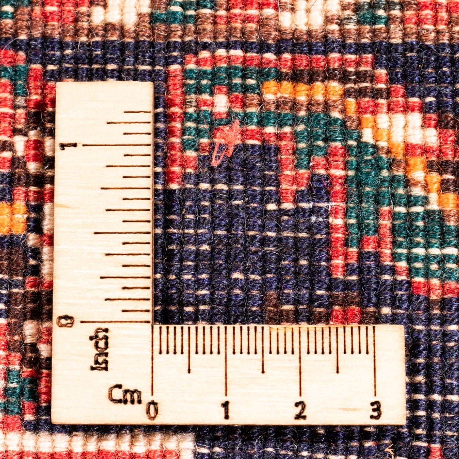 Alfombra persa - Nómada - 140 x 108 cm - rojo