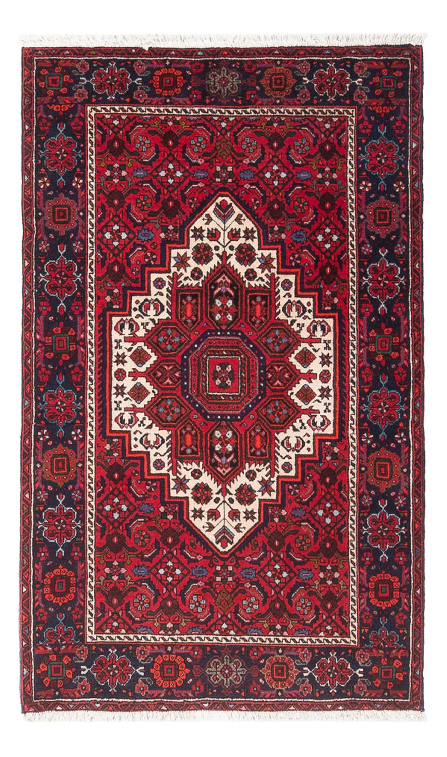 Alfombra persa - Nómada - 127 x 82 cm - rojo
