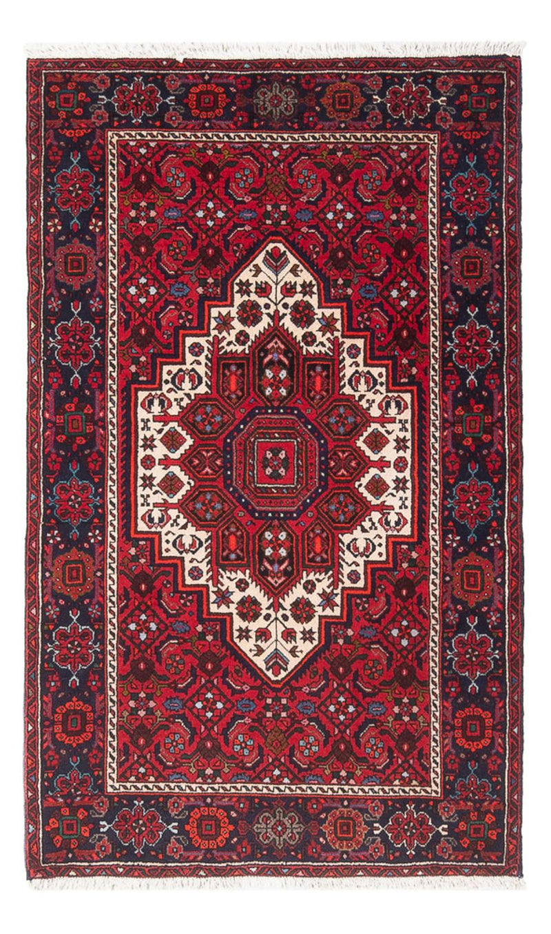Alfombra persa - Nómada - 127 x 82 cm - rojo