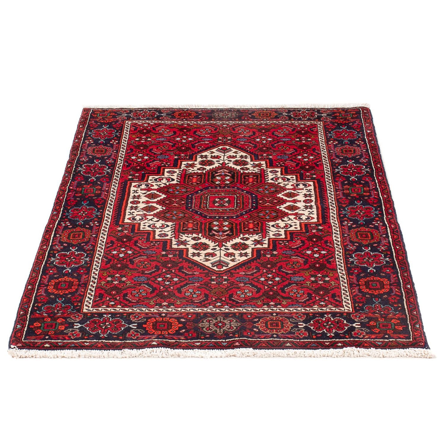 Alfombra persa - Nómada - 127 x 82 cm - rojo