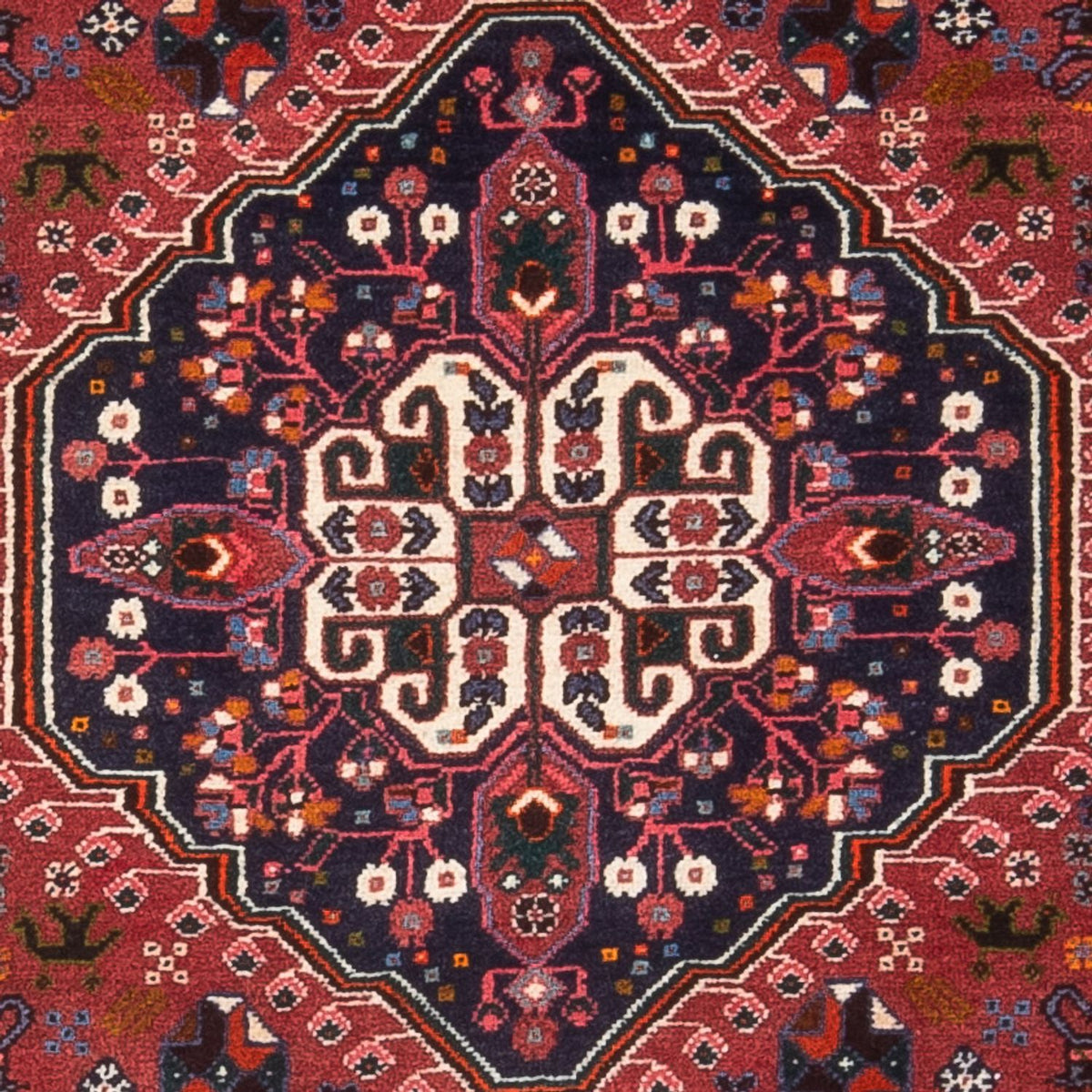 Alfombra de pasillo Alfombra persa - Nómada - 157 x 73 cm - rojo