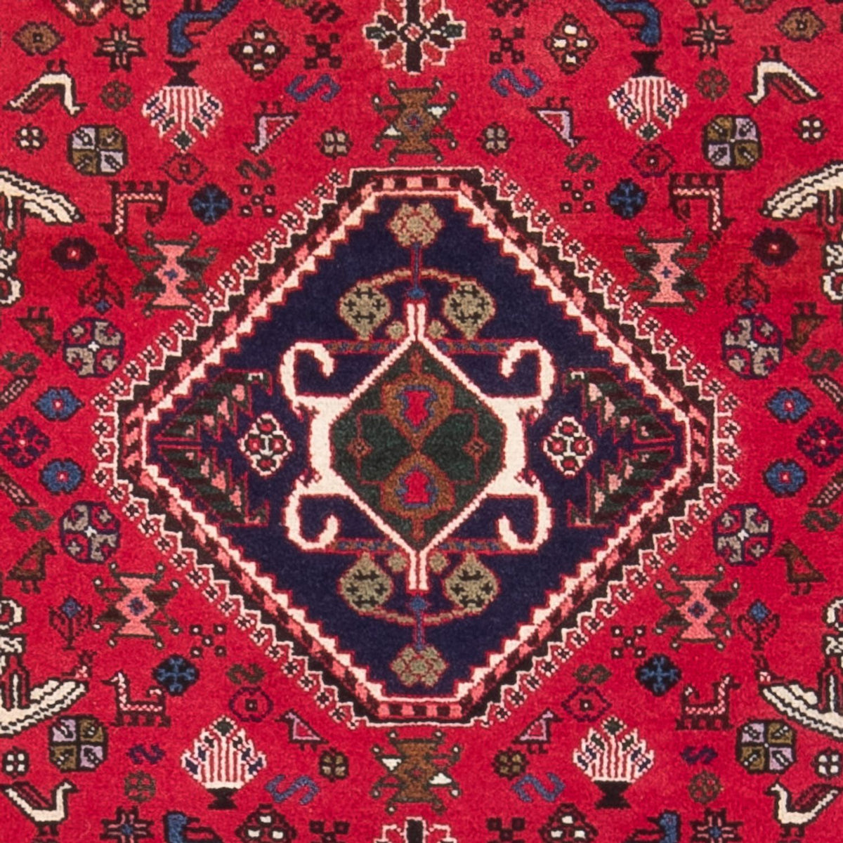 Alfombra persa - Nómada - 158 x 78 cm - rojo