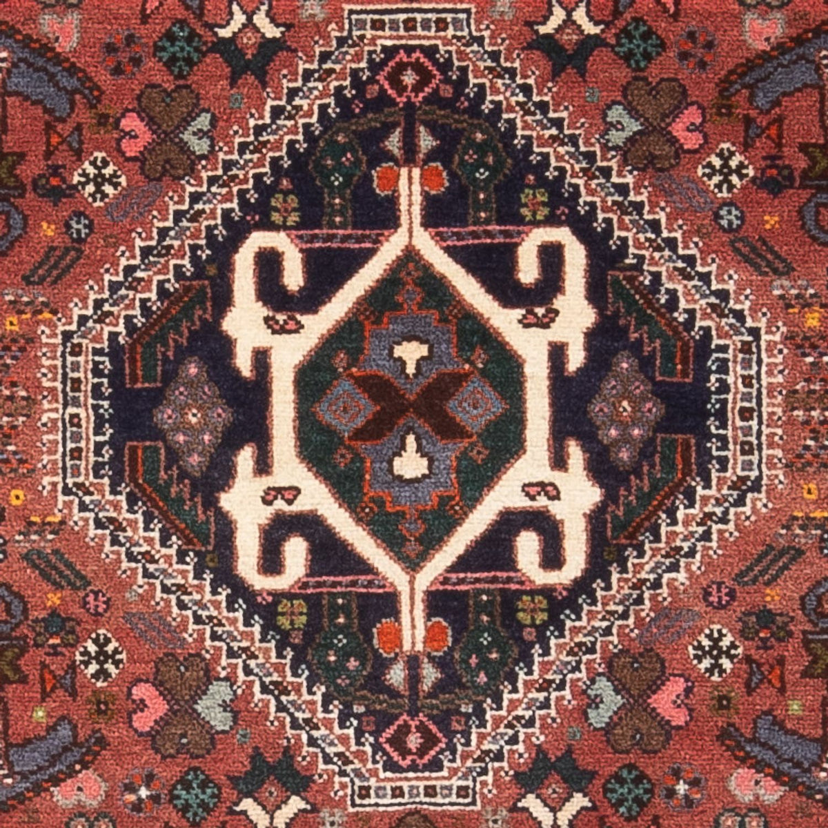 Alfombra persa - Nómada - 147 x 73 cm - rojo