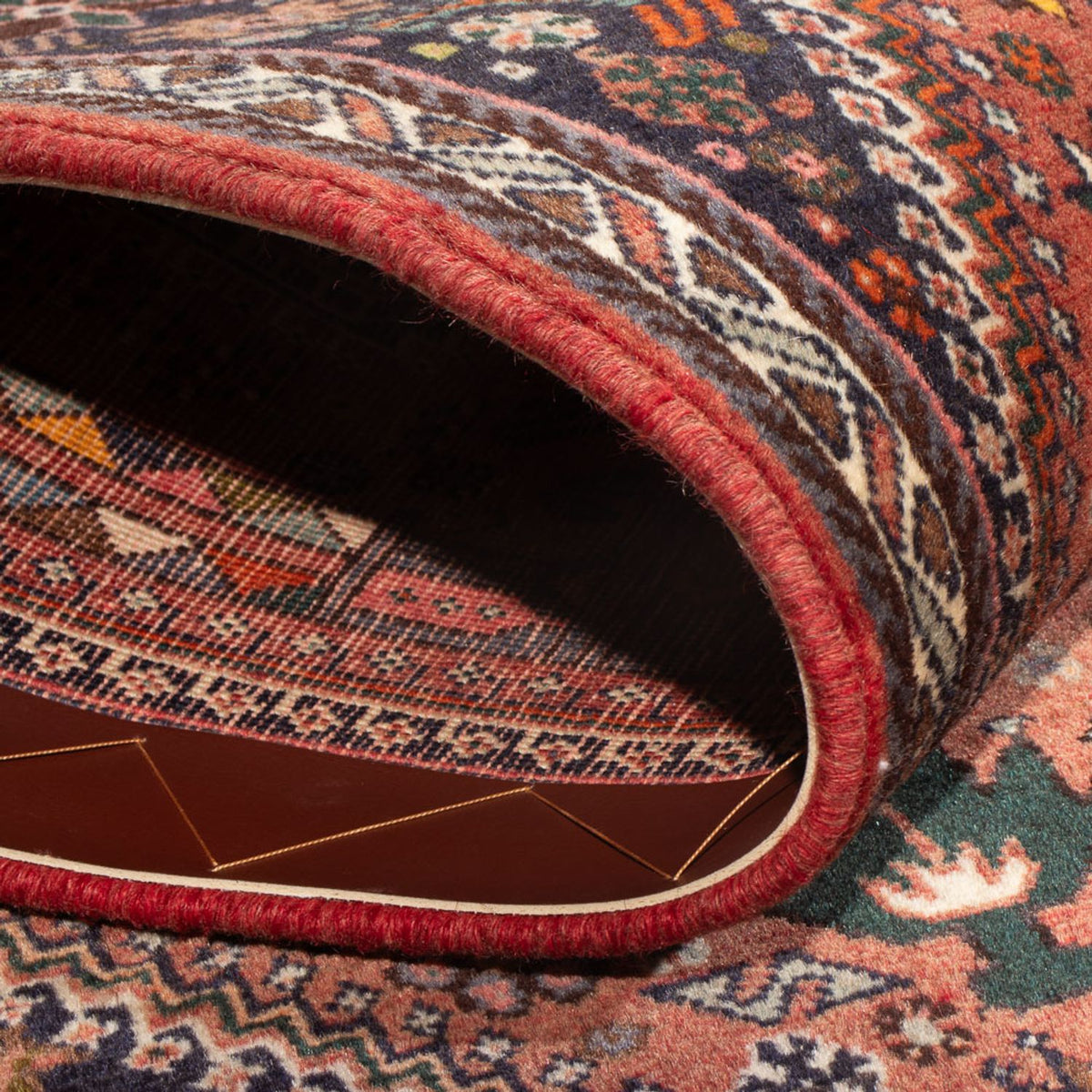 Alfombra persa - Nómada - 147 x 73 cm - rojo