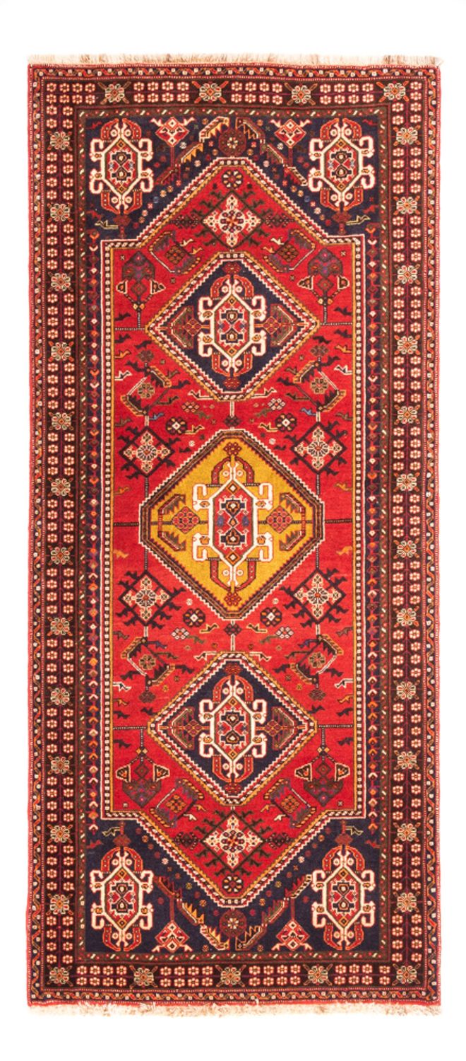Alfombra de pasillo Alfombra persa - Nómada - 182 x 80 cm - rojo