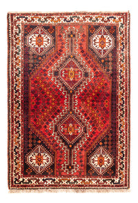 Alfombra persa - Nómada - 156 x 113 cm - rojo