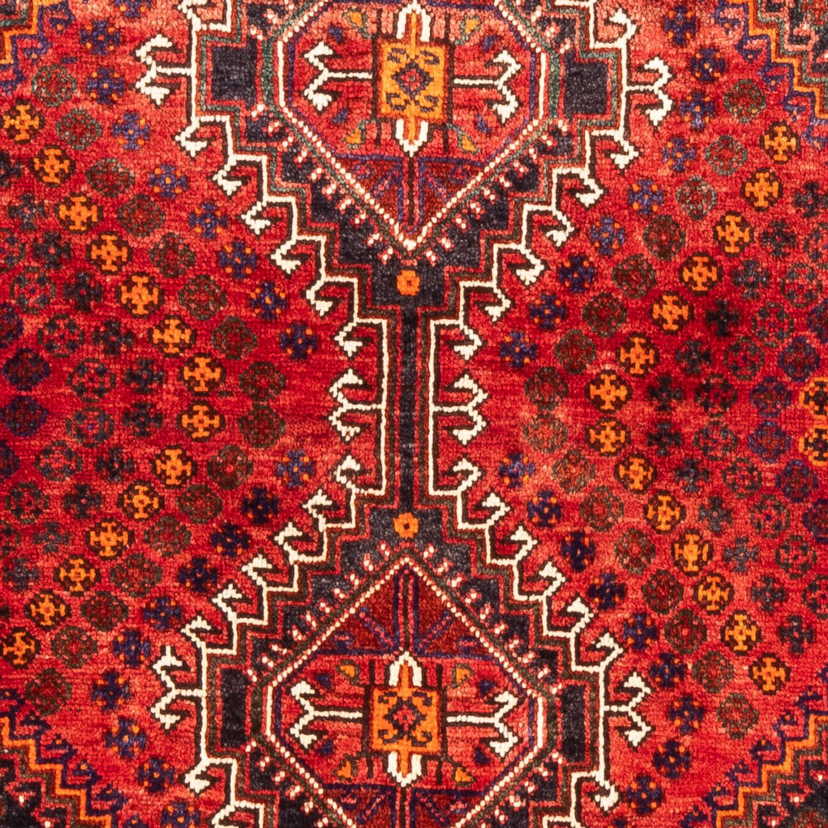 Alfombra persa - Nómada - 156 x 113 cm - rojo
