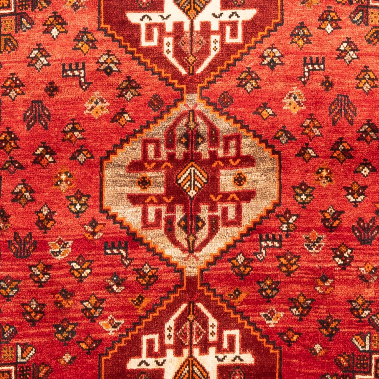Alfombra persa - Nómada - 166 x 111 cm - rojo