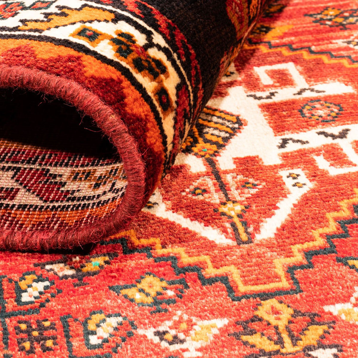 Alfombra persa - Nómada - 166 x 111 cm - rojo