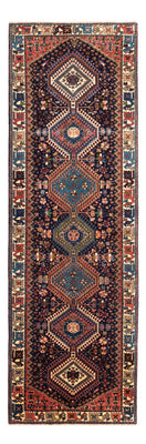 Alfombra de pasillo Alfombra persa - Nómada - 228 x 77 cm - beige oscuro