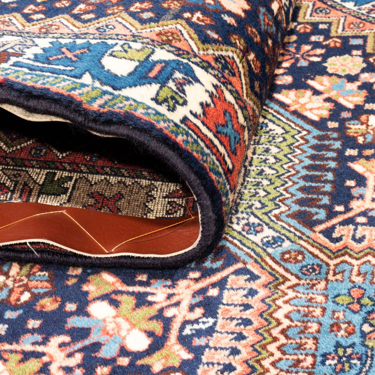 Alfombra de pasillo Alfombra persa - Nómada - 228 x 77 cm - beige oscuro