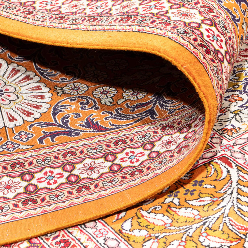 Alfombra de seda - Ghom Seda - Prima cuadrado  - 250 x 250 cm - multicolor