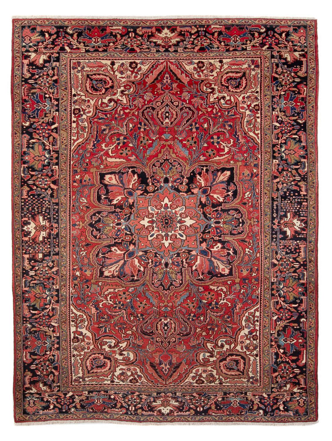 Alfombra persa - Nómada - 350 x 250 cm - rojo