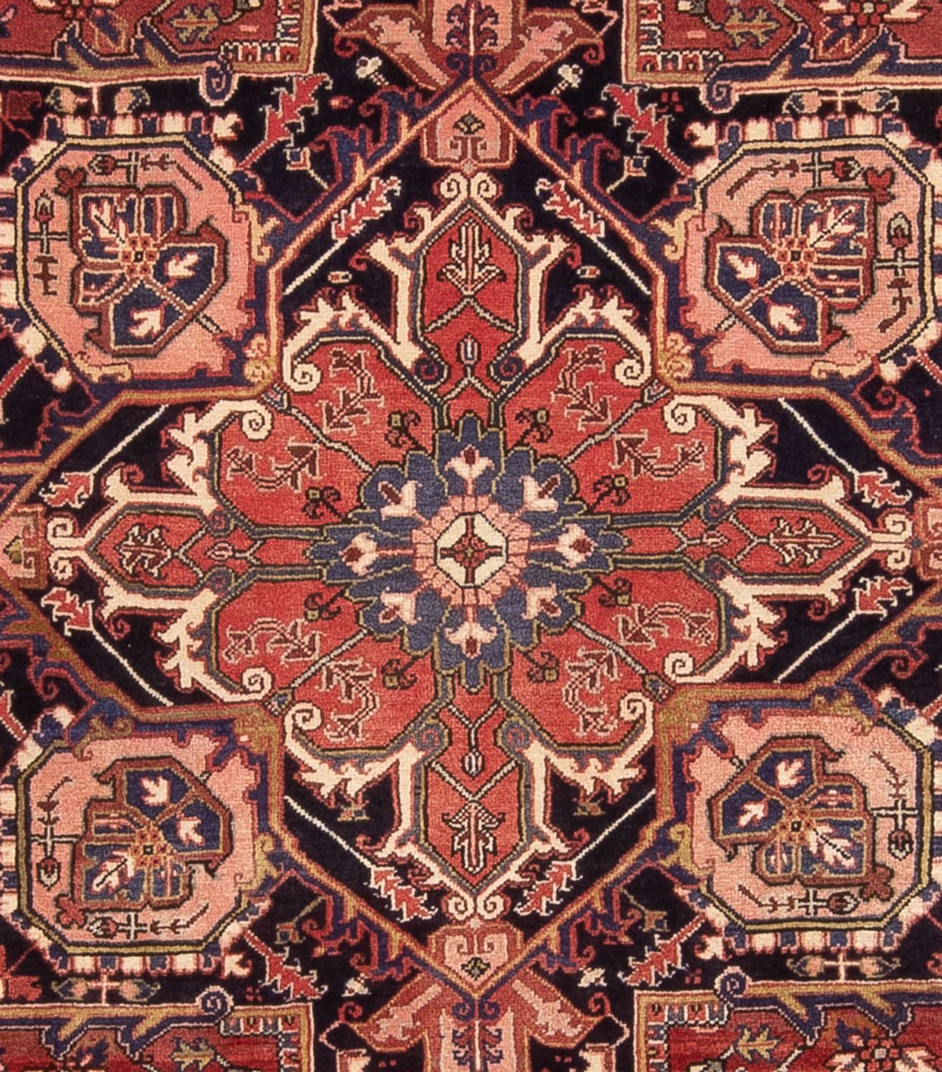 Alfombra persa - Nómada - 349 x 255 cm - rojo claro