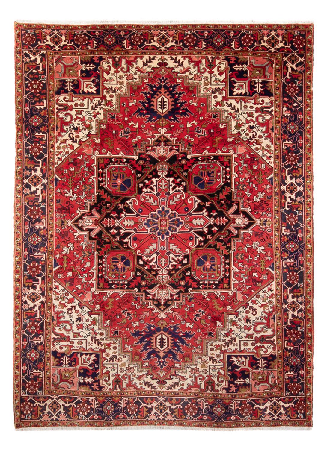 Alfombra persa - Nómada - 337 x 240 cm - rojo claro