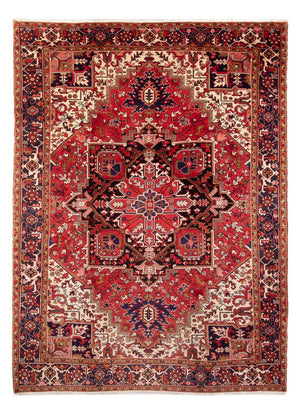 Alfombra persa - Nómada - 337 x 240 cm - rojo claro