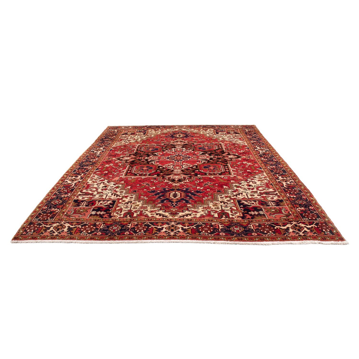 Alfombra persa - Nómada - 337 x 240 cm - rojo claro