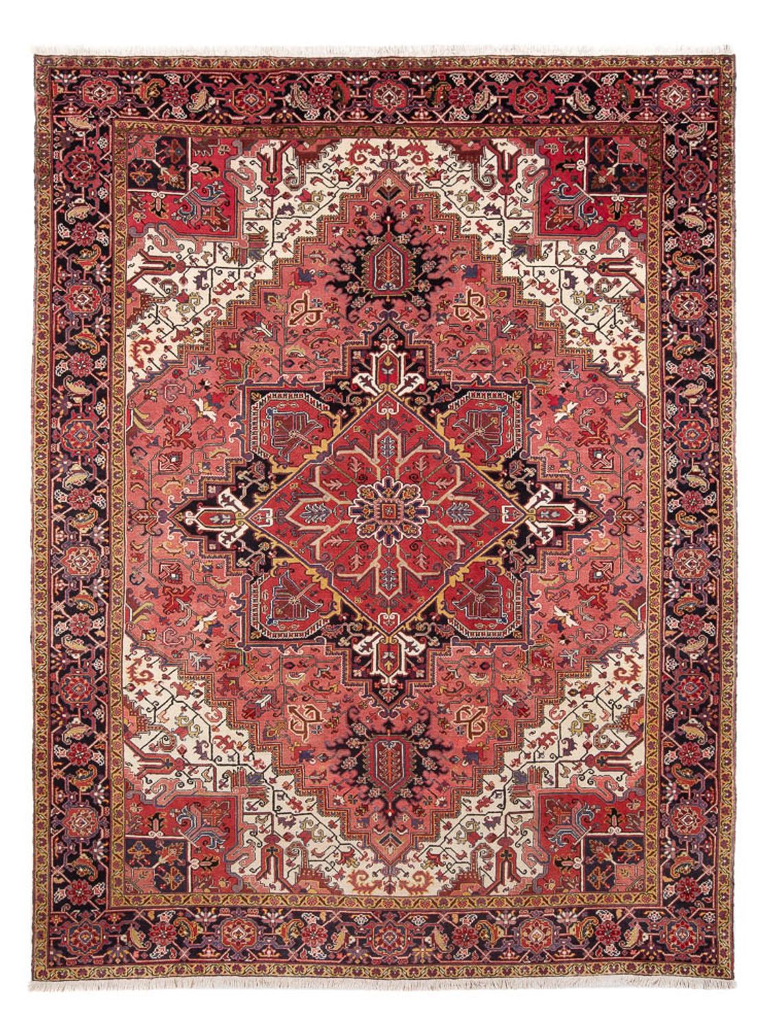 Alfombra persa - Nómada - 363 x 260 cm - rojo claro