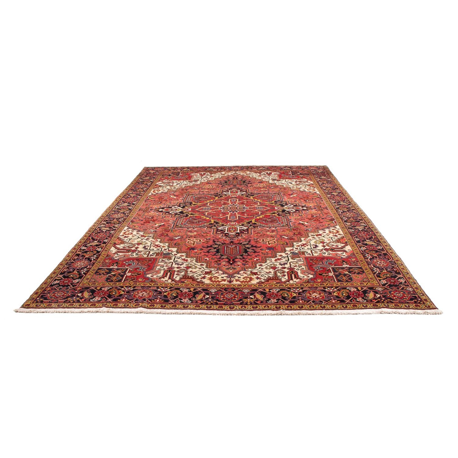 Alfombra persa - Nómada - 363 x 260 cm - rojo claro