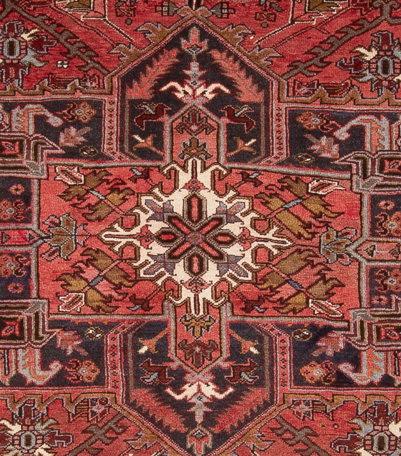 Alfombra persa - Nómada - 320 x 262 cm - rojo