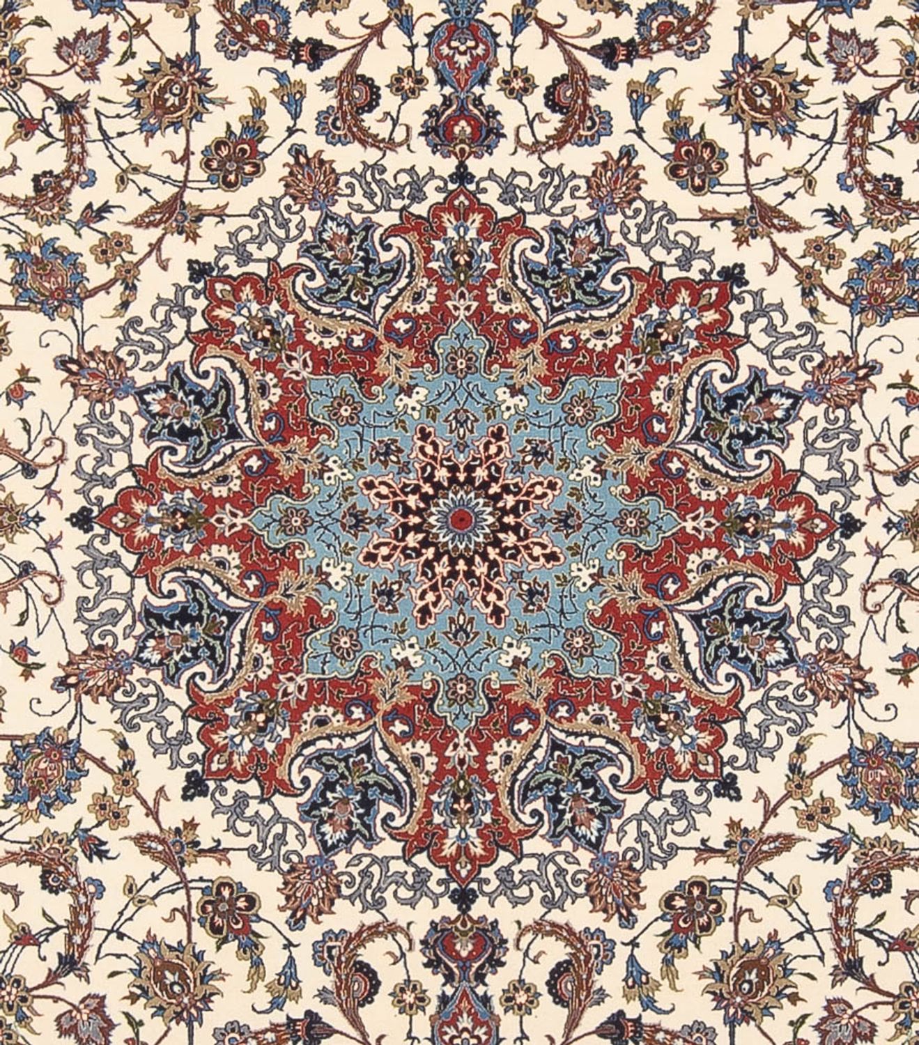 Alfombra Persa - Isfahan - Prima - 350 x 240 cm - crema