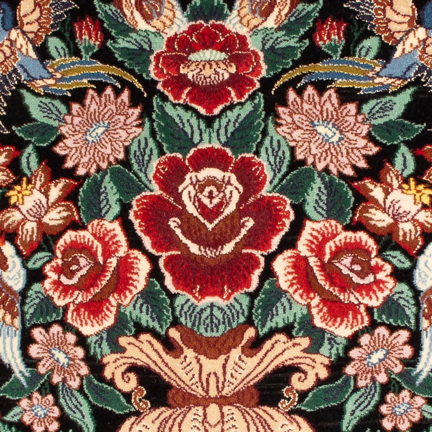 Alfombra Persa - Isfahan - Prima - 105 x 70 cm - azul oscuro