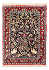 Alfombra Persa - Isfahan - Prima - 98 x 70 cm - azul oscuro