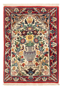 Alfombra Persa - Isfahan - Prima - 97 x 70 cm - crema