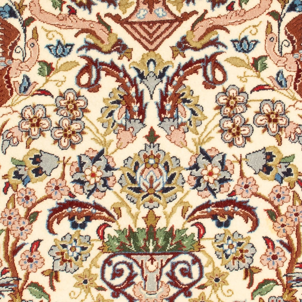 Alfombra Persa - Isfahan - Prima - 110 x 74 cm - crema