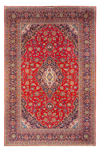 Alfombra persa - Keshan - 338 x 230 cm - rojo
