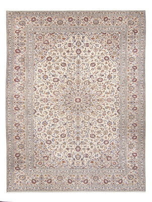 Alfombra persa - Keshan - 400 x 300 cm - crema