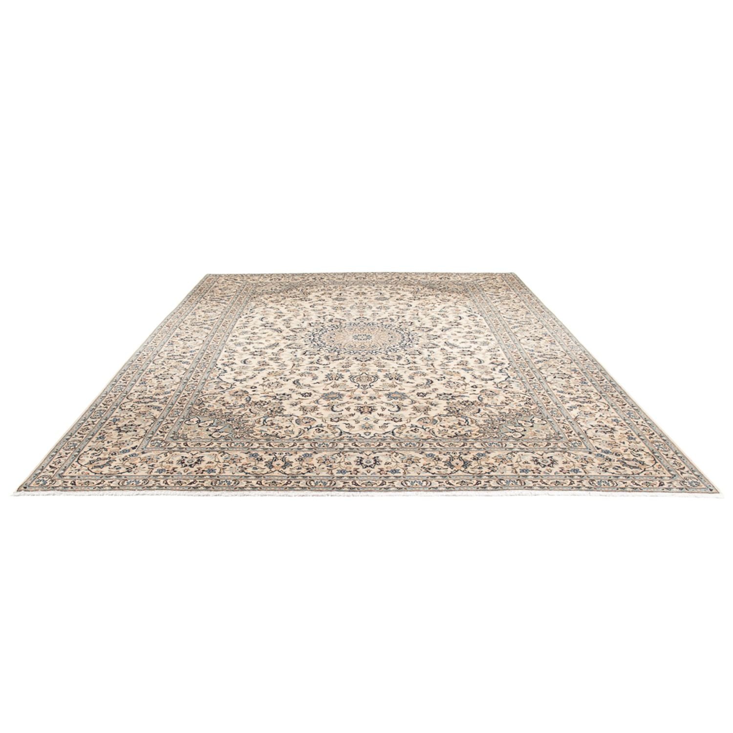 Alfombra persa - Keshan - 398 x 292 cm - crema
