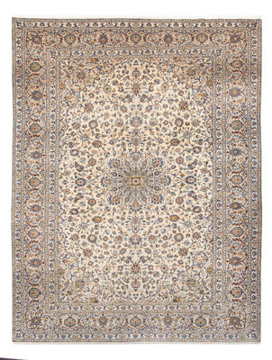 Alfombra persa - Keshan - 414 x 293 cm - crema