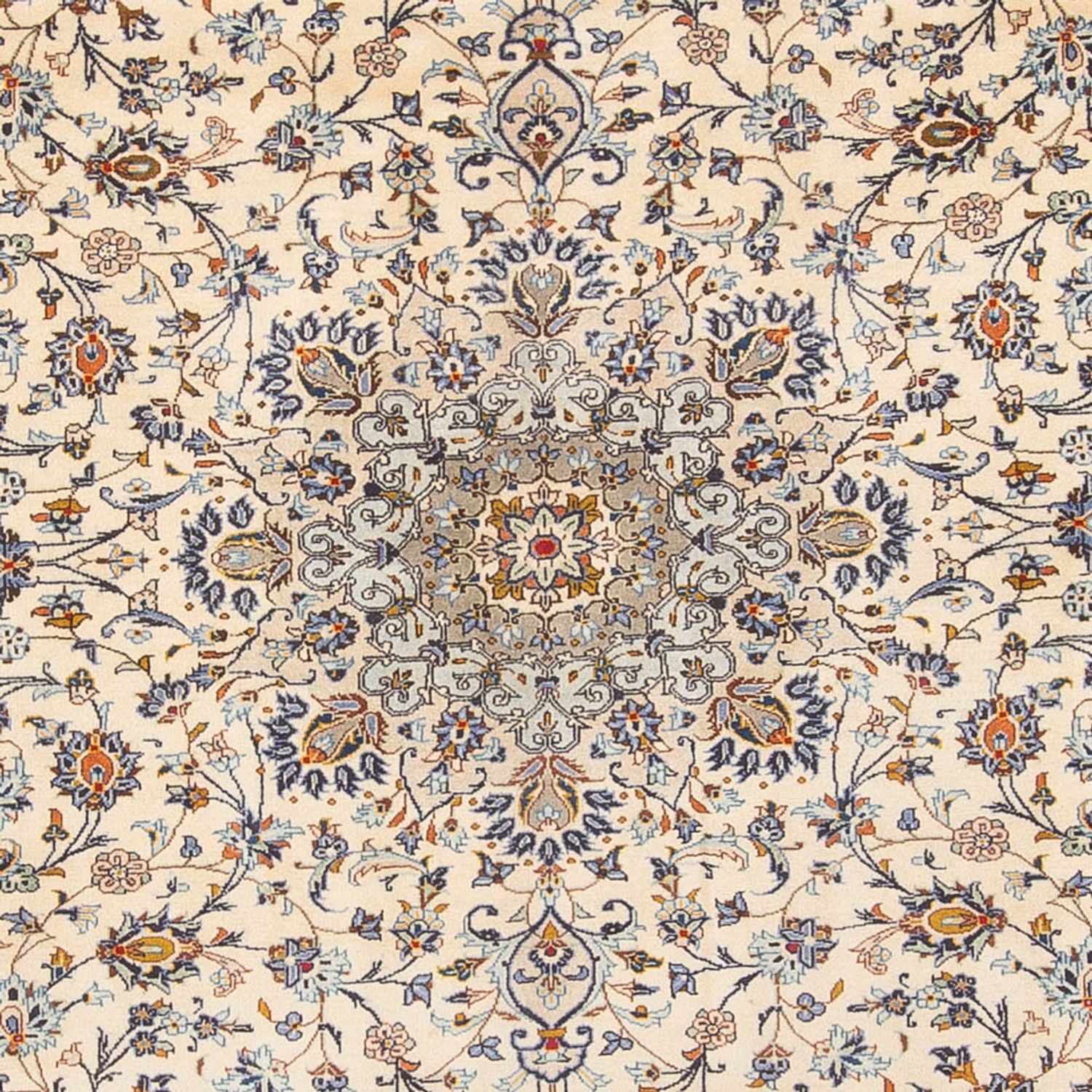 Alfombra persa - Keshan - 414 x 293 cm - crema