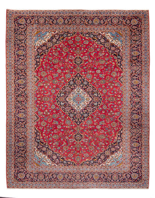 Alfombra persa - Keshan - 397 x 300 cm - rojo