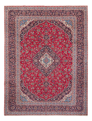 Alfombra persa - Keshan - 394 x 292 cm - rojo