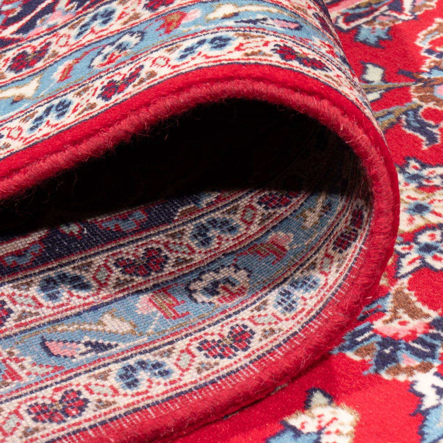 Alfombra persa - Keshan - 394 x 292 cm - rojo
