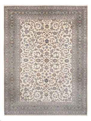 Alfombra persa - Keshan - 418 x 307 cm - crema