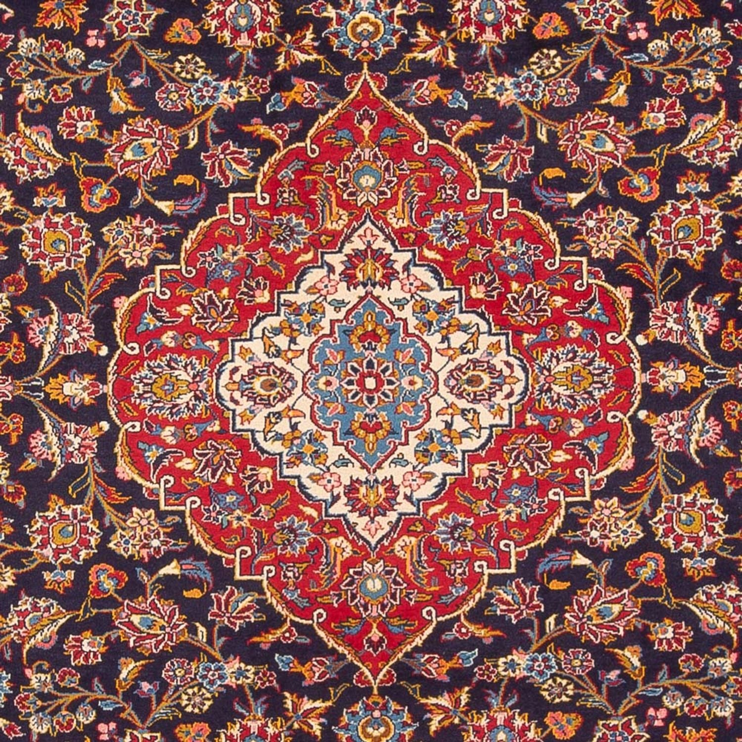 Alfombra persa - Keshan - 388 x 300 cm - rojo