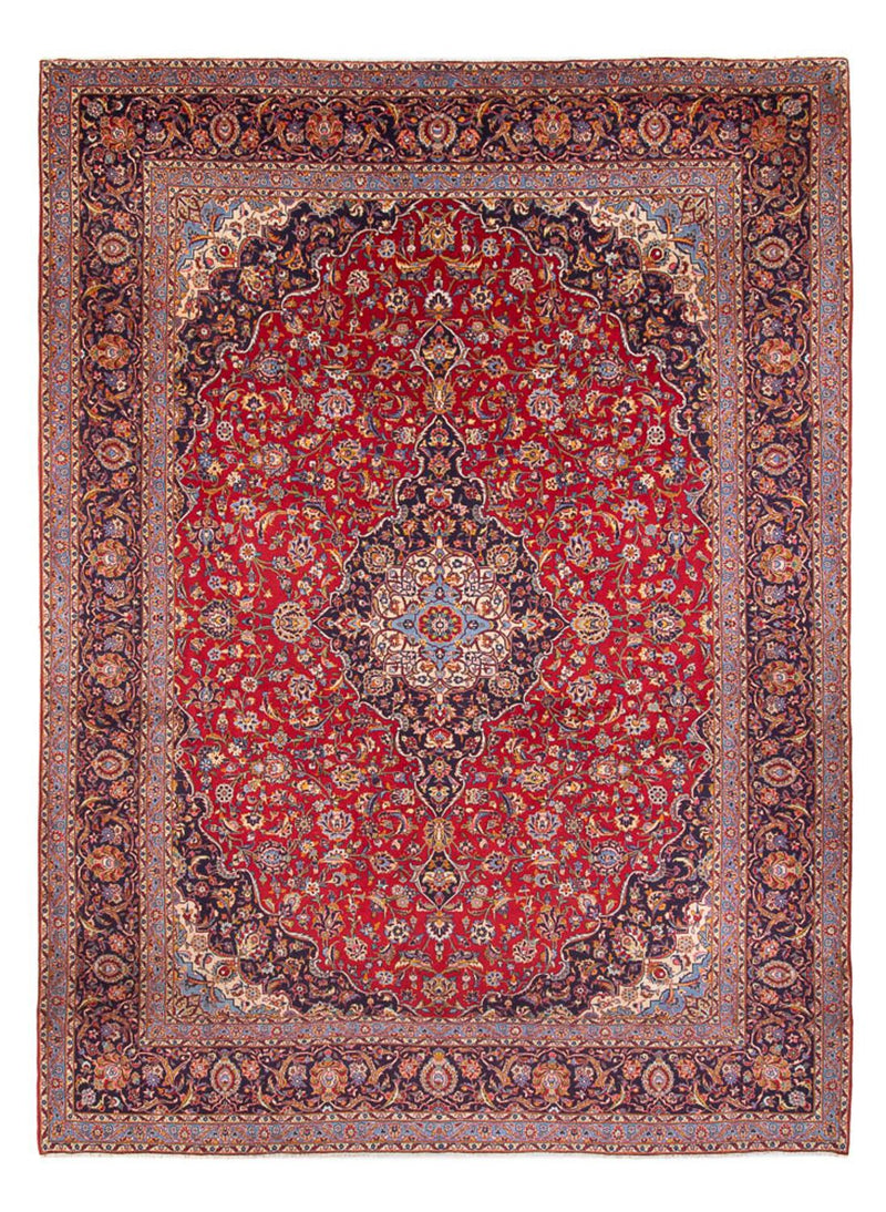 Alfombra persa - Keshan - 417 x 300 cm - rojo
