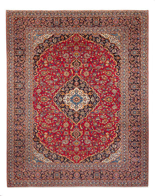 Alfombra persa - Keshan - 390 x 297 cm - rojo