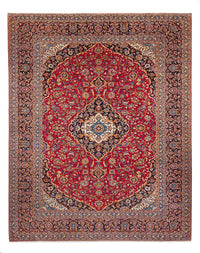Alfombra persa - Keshan - 390 x 297 cm - rojo