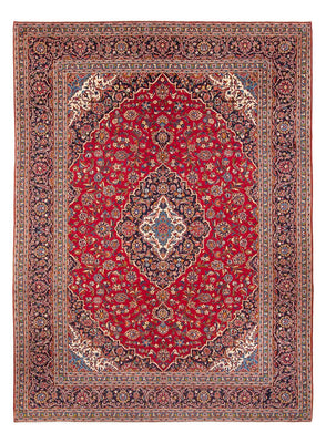 Alfombra persa - Keshan - 397 x 291 cm - rojo